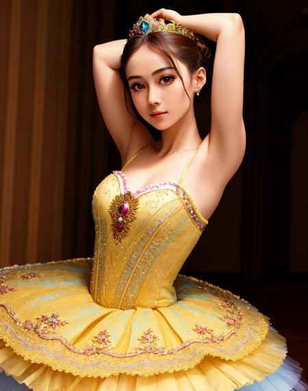 03634-2091097017-Masterpiece, absurdres,HDR ,highly detailed eyes and face, Primaballerina_tutu, short tutu,  a woman in a ballgown is posing for.png